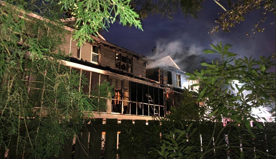 Fire Crews Investigate the Condo Fire in Murrells Inlet, NC Carolina